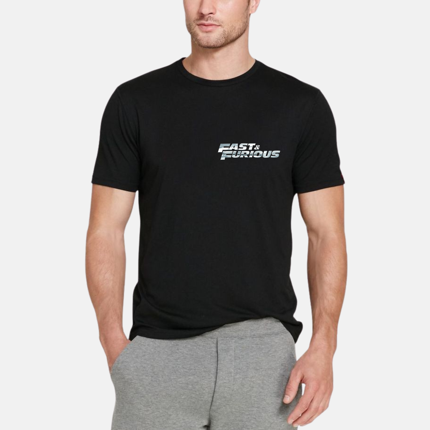 Playera Fast & Furious Nissan Skyline GTR R34 Con vinil Reflejante