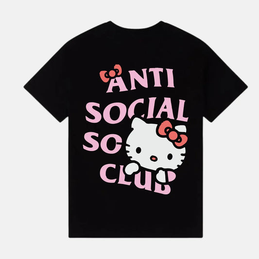Playera AntiSocialClub Hello Kitty
